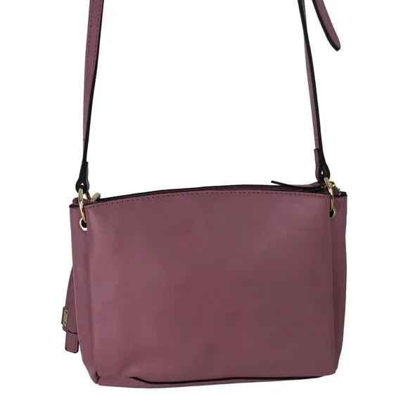 Nine West Womens Dusty Orchid Crossbody Purse Bag Purple - Picture 7 of 15